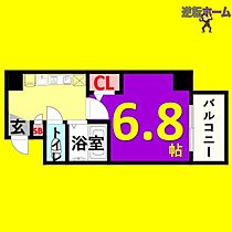 愛知県名古屋市中村区竹橋町（賃貸マンション1K・3階・23.97㎡） その2