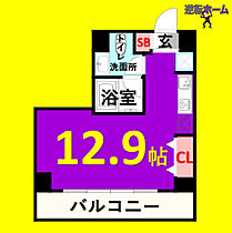 RAFFLE SHINSAKAE  ｜ 愛知県名古屋市中区新栄1丁目（賃貸マンション1R・5階・29.82㎡） その2