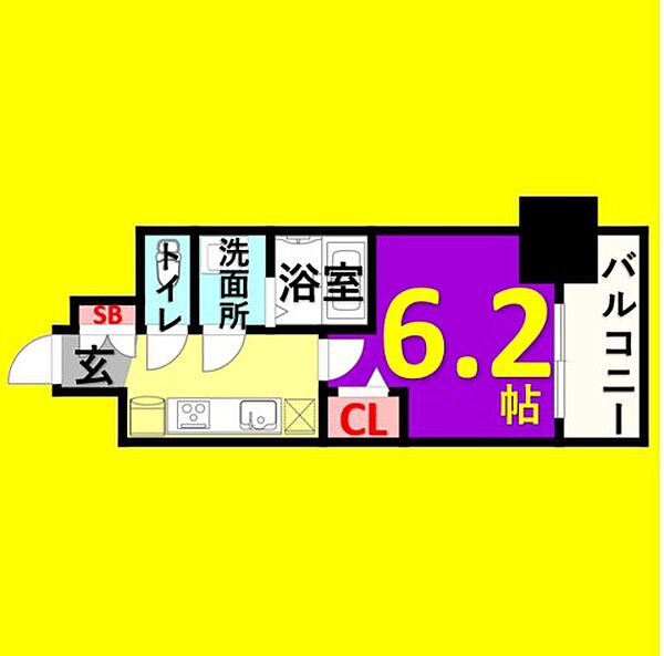 プレサンス鶴舞駅前レジス 1302｜愛知県名古屋市中区千代田2丁目(賃貸マンション1K・13階・22.23㎡)の写真 その1