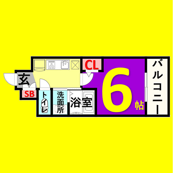 エステムコート名古屋新栄アクシス ｜愛知県名古屋市中区新栄1丁目(賃貸マンション1K・3階・20.91㎡)の写真 その2