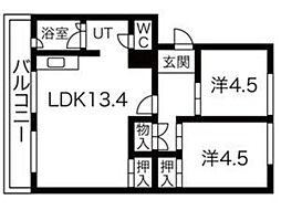 札幌西月寒団地3号棟