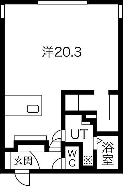 北海道札幌市豊平区豊平三条4丁目(賃貸マンション1K・4階・46.93㎡)の写真 その2