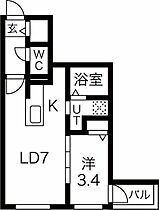 Court　Tiara(コートティアラ)  ｜ 北海道札幌市豊平区西岡四条8丁目（賃貸マンション1LDK・3階・30.31㎡） その2