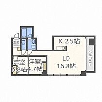 PartireS17(パルティーレS17)  ｜ 北海道札幌市中央区南十七条西9丁目（賃貸マンション2LDK・2階・59.44㎡） その1