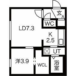 月寒中央駅 5.7万円