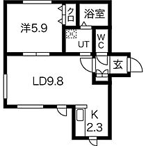 福禄寿  ｜ 北海道札幌市豊平区豊平二条7丁目（賃貸マンション1LDK・4階・39.72㎡） その2