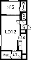 ALPHA菊水  ｜ 北海道札幌市白石区菊水二条2丁目（賃貸マンション1LDK・1階・45.45㎡） その2