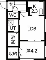 ALPHA南平岸(アルファ)  ｜ 北海道札幌市豊平区平岸四条12丁目（賃貸マンション1LDK・4階・31.74㎡） その2