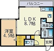 Parc Cote Misono(パルクコート美園)  ｜ 北海道札幌市豊平区美園九条7丁目（賃貸マンション1LDK・2階・31.04㎡） その2