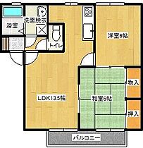 フローラＥＡＳＴ 102 ｜ 鳥取県米子市西福原4丁目9番32号（賃貸アパート2LDK・1階・54.21㎡） その2