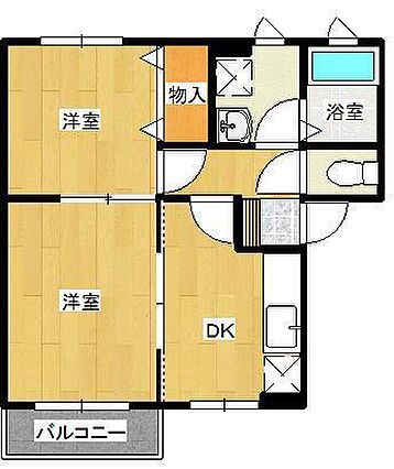 シャン・ド・フルール_間取り_0