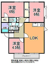 サンビレッジ笠原　Ｃ棟 102 ｜ 茨城県水戸市笠原町1097-5（賃貸アパート3LDK・1階・66.17㎡） その2