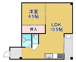 サニーハイツ大起  ｜ 大阪府大阪市福島区吉野4丁目（賃貸マンション1LDK・2階・37.00㎡） その2