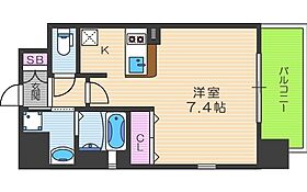 大阪府大阪市北区中津6丁目7-19（賃貸マンション1R・8階・26.80㎡） その2