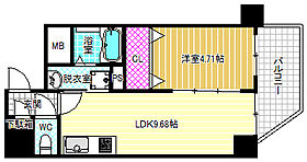 クレグラン北梅田  ｜ 大阪府大阪市北区豊崎2丁目（賃貸マンション1LDK・9階・34.58㎡） その2