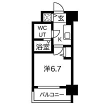 大阪府大阪市北区豊崎1丁目2-19（賃貸マンション1K・7階・22.77㎡） その2