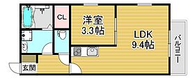 グラツィア千船  ｜ 大阪府大阪市西淀川区佃3丁目14-18（賃貸アパート1LDK・2階・29.16㎡） その2