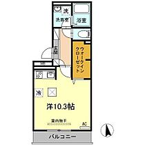 ウエストヴィレッジII　A棟 108 ｜ 宮崎県宮崎市新栄町（賃貸アパート1R・1階・31.43㎡） その2