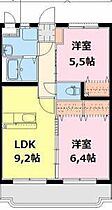 ファミリアOdo 302 ｜ 宮崎県宮崎市小戸町（賃貸アパート2LDK・3階・50.40㎡） その2