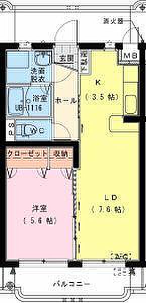 アンソレイエＡ 303｜宮崎県宮崎市和知川原1丁目(賃貸マンション1LDK・3階・40.30㎡)の写真 その2