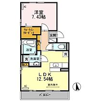 シャトルJuJu 202 ｜ 宮崎県宮崎市稗原町（賃貸アパート1LDK・2階・49.07㎡） その2