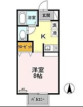 ジェネスハイツA 204 ｜ 宮崎県宮崎市大字本郷北方（賃貸アパート1K・2階・26.94㎡） その2