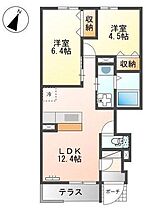 ノースフォレスター 103 ｜ 宮崎県宮崎市赤江字飛江田（賃貸アパート2LDK・1階・50.75㎡） その2