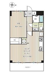 上大岡ダイヤモンドマンション 1LDKの間取図画像