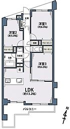 シルフィード湘南 3LDKの間取図画像