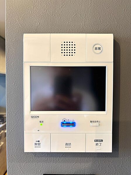 安心感のあるモニター付きインターホン