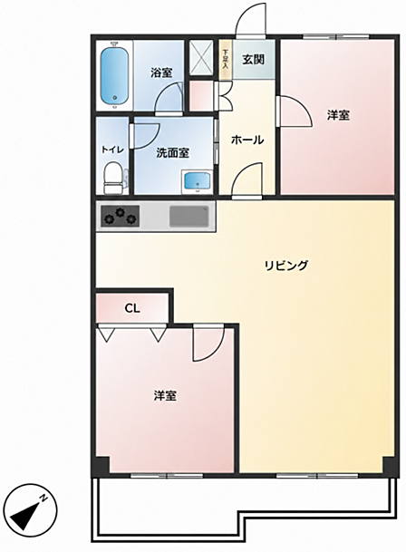 バルコニー面積確認中です。