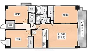 奈良県生駒市東旭ケ丘（賃貸マンション3LDK・2階・60.00㎡） その2