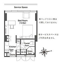 ウエリスアーバン品川タワー  ｜ 東京都港区港南4丁目（賃貸マンション1R・18階・29.59㎡） その2