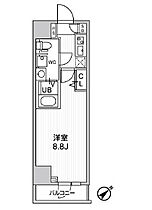 ジェノヴィア浅草Vスカイガーデン 1203 ｜ 東京都台東区浅草5丁目34-4（賃貸マンション1K・12階・25.50㎡） その2