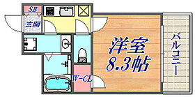 ファステート神戸ティアモ  ｜ 兵庫県神戸市兵庫区三川口町3丁目（賃貸マンション1K・8階・25.68㎡） その2