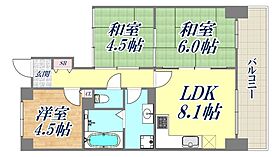 サンワプラザ新神戸  ｜ 兵庫県神戸市中央区二宮町1丁目（賃貸マンション3LDK・3階・52.67㎡） その2