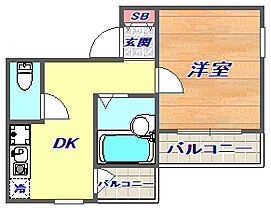 アメニティ東神戸4番館  ｜ 兵庫県神戸市東灘区魚崎南町2丁目（賃貸マンション1DK・1階・21.99㎡） その2