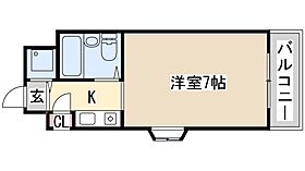 ハーバーヒル大倉山  ｜ 兵庫県神戸市中央区楠町6丁目（賃貸マンション1K・6階・18.90㎡） その2