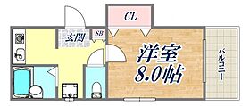 ピースハイツ  ｜ 兵庫県神戸市中央区中山手通4丁目13-6（賃貸アパート1K・1階・27.00㎡） その2