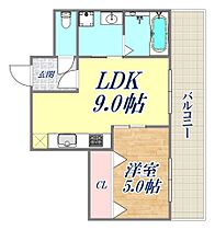 グランメゾン神戸  ｜ 兵庫県神戸市兵庫区大開通3丁目（賃貸マンション1LDK・3階・33.50㎡） その2