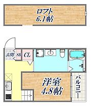 パロアルト2  ｜ 兵庫県神戸市灘区浜田町1丁目（賃貸アパート1K・1階・20.96㎡） その2