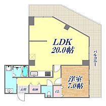 クラウンビル・レジオン三宮  ｜ 兵庫県神戸市中央区御幸通3丁目（賃貸マンション1LDK・6階・68.26㎡） その2