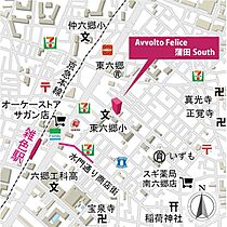 Ａｖｖｏｌｔｏ　Ｆｅｌｉｃｅ　蒲田Ｓｏｕｔｈ 209 ｜ 東京都大田区東六郷1丁目27-8（賃貸マンション1LDK・2階・39.81㎡） その17