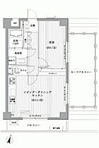 東京都新宿区西新宿4丁目（賃貸マンション1LDK・5階・45.60㎡） その2