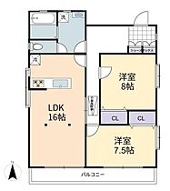 東京都大田区田園調布4丁目（賃貸アパート2LDK・2階・77.84㎡） その2