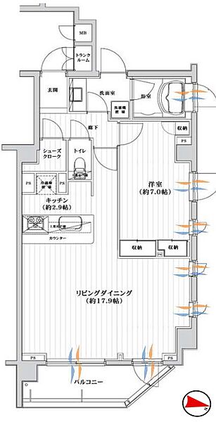 画像2:間取