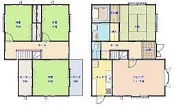 西庄売戸建 4LDKの間取り