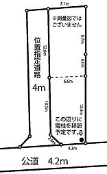 物件画像 所沢市上安松売地