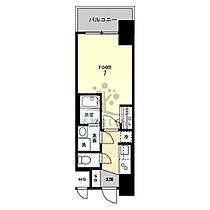 S-RESIDENCE難波大国町Tres 808 ｜ 大阪府大阪市浪速区敷津西1丁目（賃貸マンション1K・8階・22.77㎡） その2