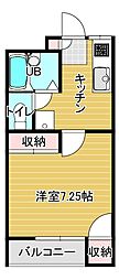 間取図画像 1K